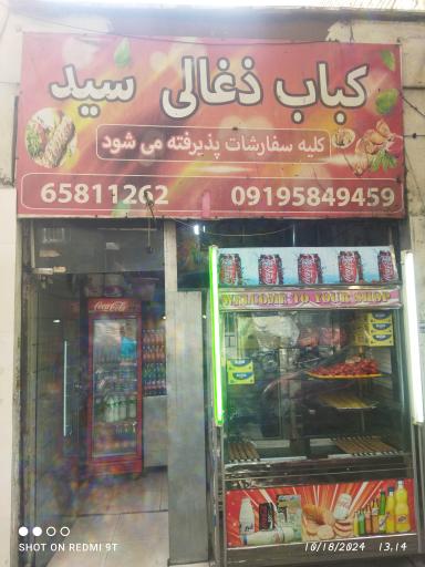 عکس کبابی ذغالی سید