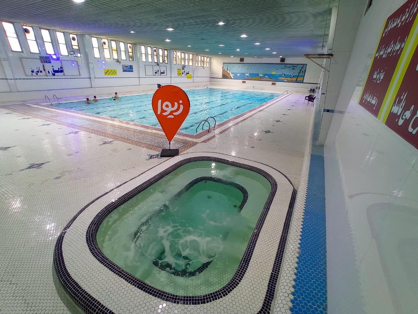 عکس استخر نور قم