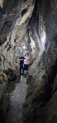 عکس نگهبانی و ورودی غار آبی سهولان 