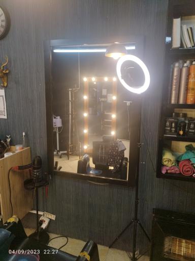 عکس پیرایش موی تک