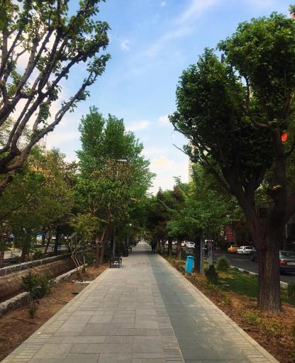 عکس چهارراه فلسطین