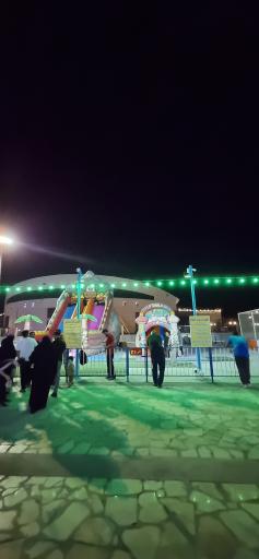 عکس شهربازی بزرگ غدیر قم