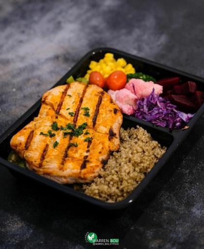 عکس وارن بو غذای رژیمی