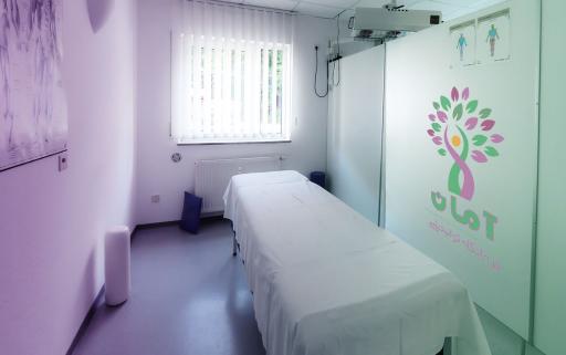 عکس کلینیک کاردرمانی و گفتاردرمانی آمان