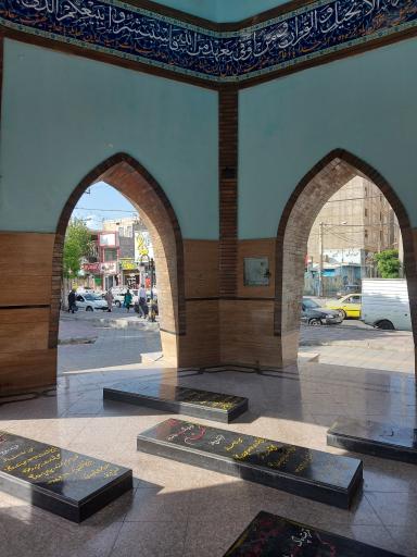 عکس مقبره شهدای گمنام مشکین دشت