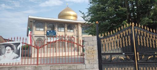 عکس مسجد امام رضا (ع) لشتو