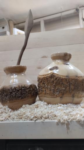 عکس کارگاه نجاری پدر ژپتو 