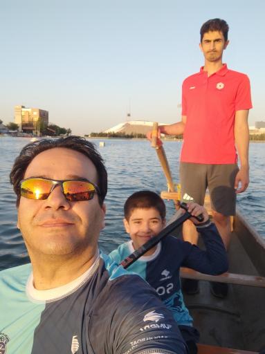 عکس دریاچه ورزشگاه آزادی