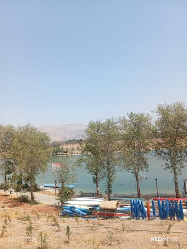 عکس دریاچه ورزشگاه آزادی