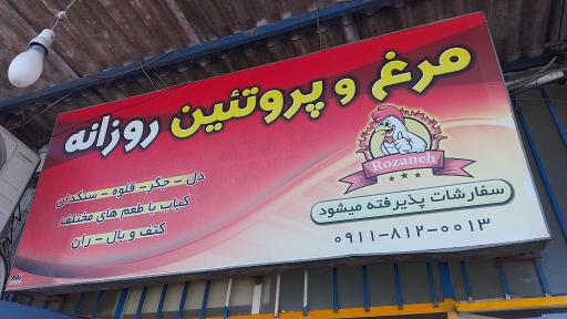 عکس مرغ و پروتئین روزانه