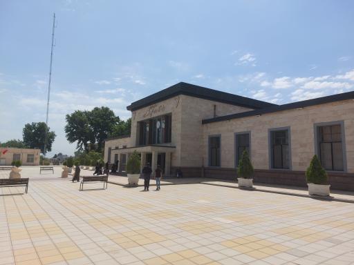 عکس ایستگاه راه آهن قزوین