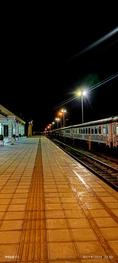 عکس ایستگاه راه آهن قزوین