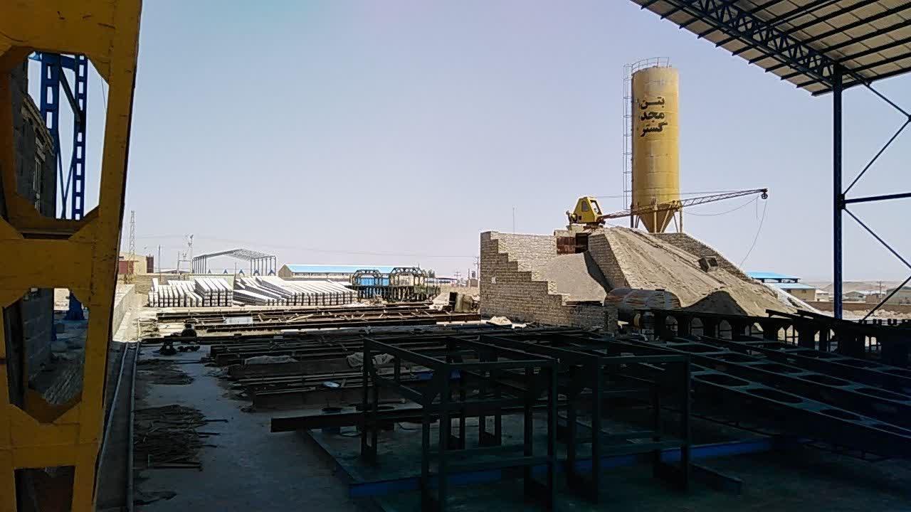 عکس پایه بتن مجد گستر 