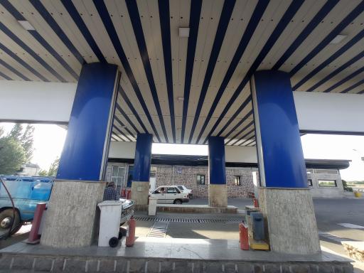 عکس جایگاه گاز CNG معینی