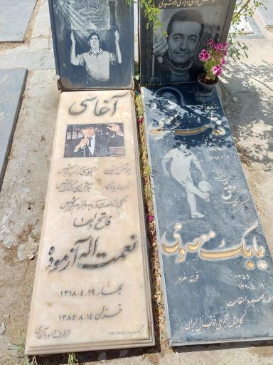 عکس آرامستان امامزاده طاهر