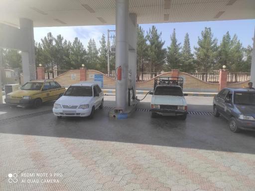 عکس جایگاه گاز CNG فرودگاه
