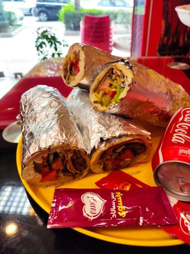 عکس فست فود هراز 