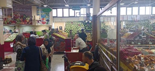 عکس میدان میوه و تره بار شهید غیبی