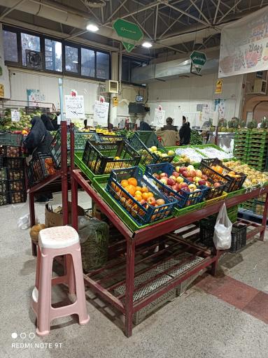 عکس میدان میوه و تره بار شهید غیبی