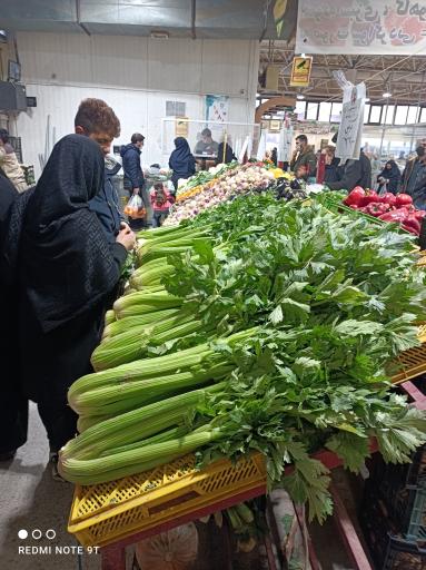 عکس میدان میوه و تره بار شهید غیبی