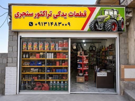 عکس فروشگاه قطعات یدکی تراکتور سنجری 