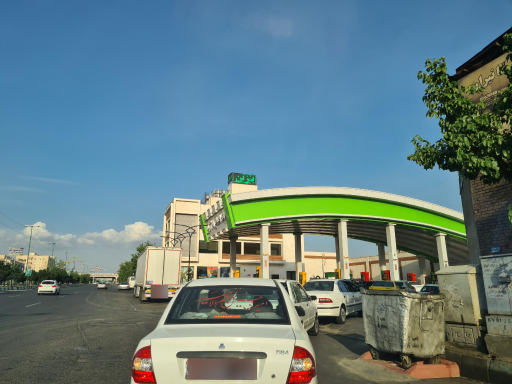 عکس پمپ بنزین و گازوئیل جایگاه 285