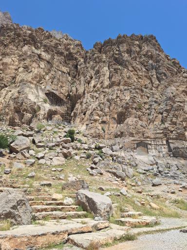 عکس نقش برجسته مهرداد دوم