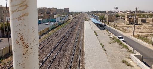 عکس ایستگاه راه آهن گلستان