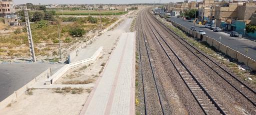 عکس ایستگاه راه آهن گلستان