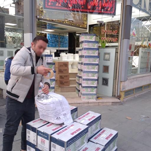 عکس نماینده انحصاری بلوک شیشه ای کاوه