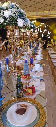 عکس باغ تالار تاج