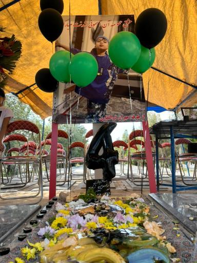 عکس مزار رادوین زندیه