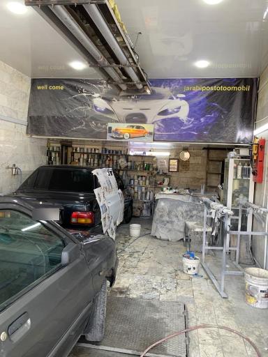 عکس صافکاری نقاشی اتومبیل مهدی