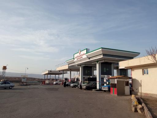 عکس پمپ بنزین و پمپ گاز CNG خاقانی