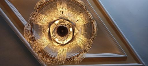 عکس تولیدی لوستر دارک لایت