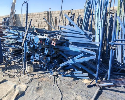 عکس قالب بندی و لوازم داربست بابایی