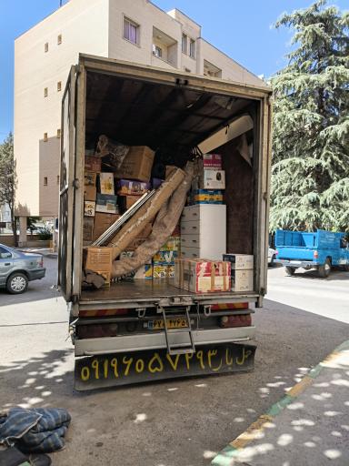 عکس دفتر اثاث کشی آسان بار