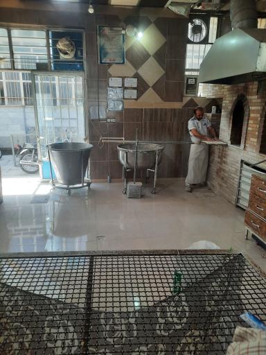 عکس نانوایی سنگکی
