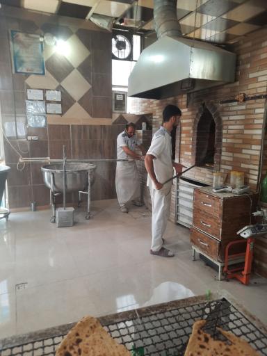 عکس نانوایی سنگکی