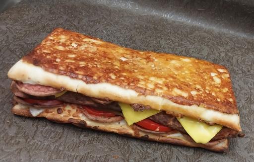 عکس ساندویچ سبز 