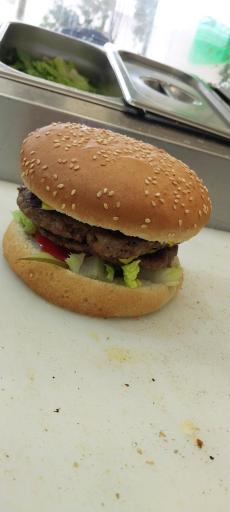 عکس ساندویچ سبز 