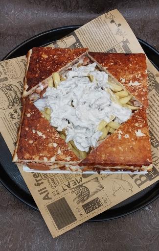 عکس ساندویچ سبز 