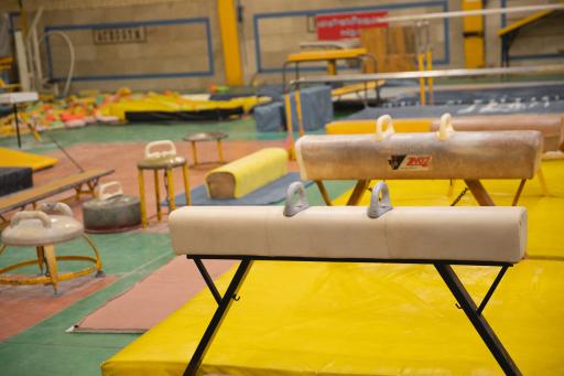 عکس سالن ژیمناستیک واحد جنوب غرب تهران قیانوری