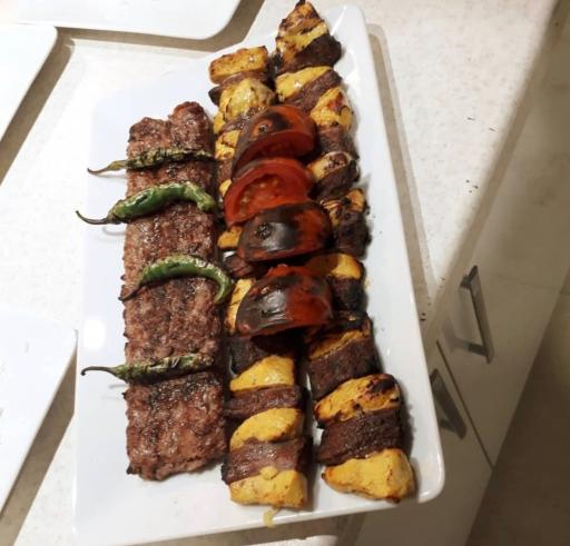 عکس چلوکبابی قصر