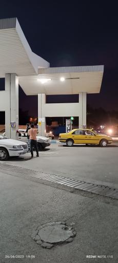 عکس پمپ گاز CNG