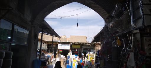 عکس بازار پلاستیک فروشها سرای رشید زاده