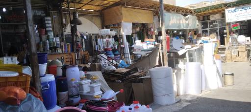 عکس بازار پلاستیک فروشها سرای رشید زاده