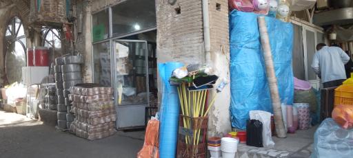 عکس بازار پلاستیک فروشها سرای رشید زاده