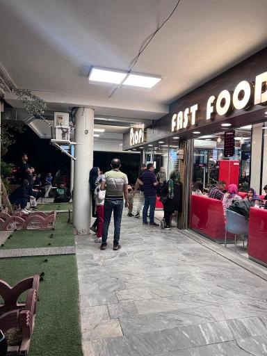 عکس فست‌فود دو لپی