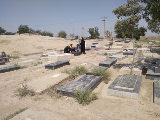 عکس قبرستان فرخ آباد